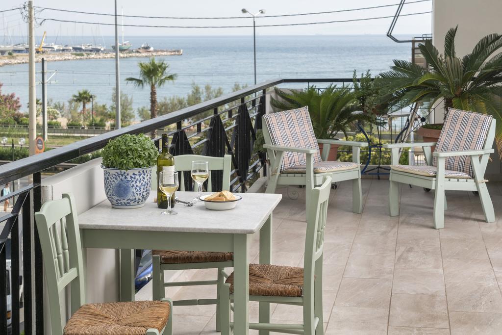 Unique Flat With Sea View At Edem Beach - A Seafront Property By Athenian Homes Dış mekan fotoğraf